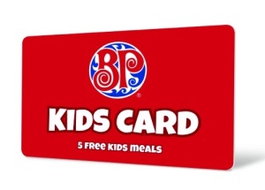 Boston Pizza Kids Card