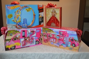 Mattel Holiday Barbie Hot Wheels