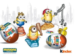 Kinder Canada Eggs Minions Movie