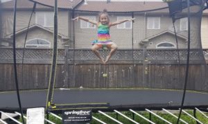Springfree Trampoline Kids Jumping 2
